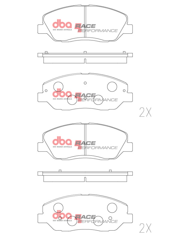 DBA 2022+ Hyundai i20 N Front RP Performance Brake Pads