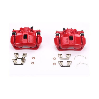 PowerStop Power Stop 13-15 Acura ILX Front Red Calipers w/Brackets - Pair