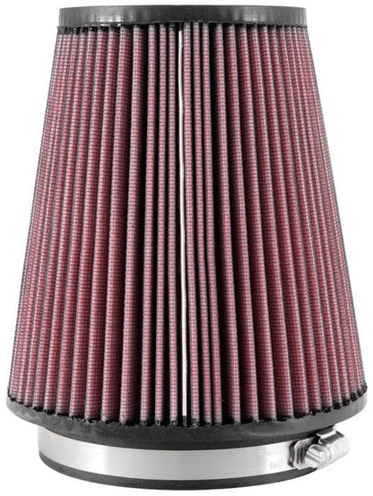 K&N Engineering K&N Filter Universal Rubber Filter 5 inch Flange 6 1/2 inch Base 4 3/8 inch Top 7 inch Height