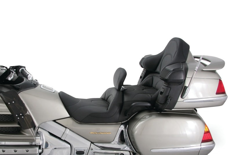 Mustang Motorcycle Mustang 01-17 Honda Gold Wing GL1800 Standard Touring 1PC Seat - Black