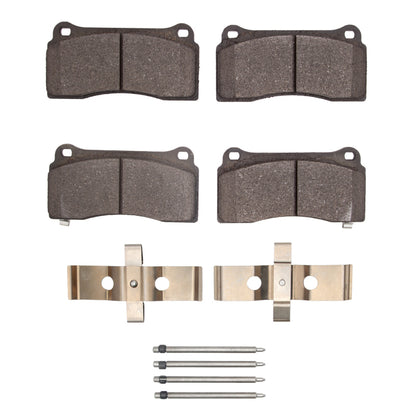 R1 Concepts R1 2003-2017 Dodge Viper Front/Rear R1 Performance Sport Pads & Hardware Kit