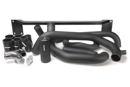 Perrin Performance PERRIN 08-14 Subaru WRX Front Mount Intercooler Boost Tube Kit - Black