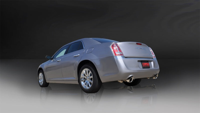CORSA Performance Corsa 2005-2010 Dodge Charger No Towing Hitch R/T 5.7L V8 Polished Xtreme Cat-Back Exhaust