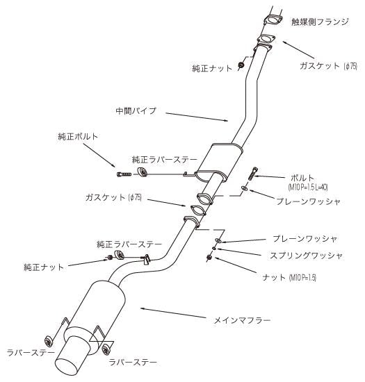 HKS SILENT Hi-Power (R)PS13 SR20DET