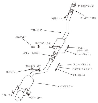 HKS SILENT Hi-Power (R)PS13 SR20DET