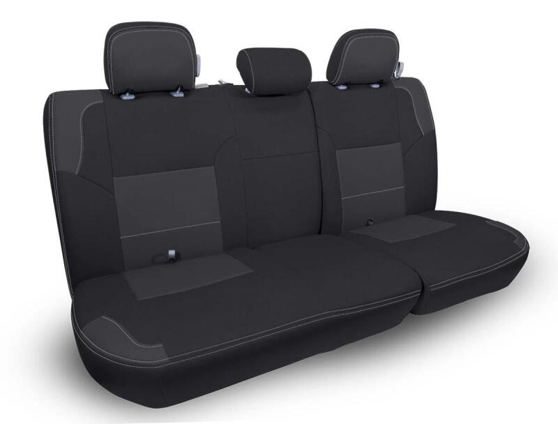 PRP Seats PRP 12-15 Toyota Tacoma Rear Bench Cover Double Cab - Black/Grey