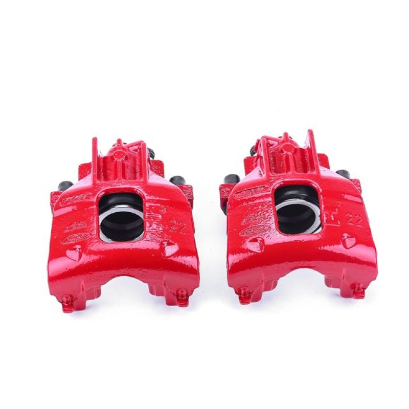 PowerStop Power Stop 00-04 Ford Focus Front Red Calipers w/o Brackets - Pair