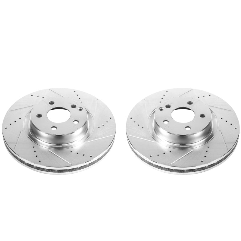 PowerStop Power Stop 07-09 Mercedes-Benz E350 Front Evolution Drilled & Slotted Rotors - Pair