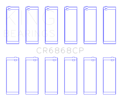 King Engine Bearings MERCEDES BENZ M 272.911 / M 272.920 Connecting Rod Bearing Set
