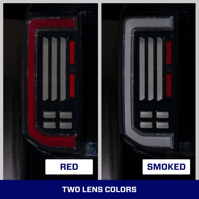 Form Lighting 2021-2025 Ford Bronco LED Tail Lights Red (Pair)