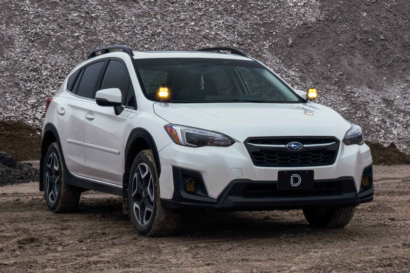 Diode Dynamics 18-21 Subaru Crosstrek Pro SS3 LED Ditch Light Kit - White Combo
