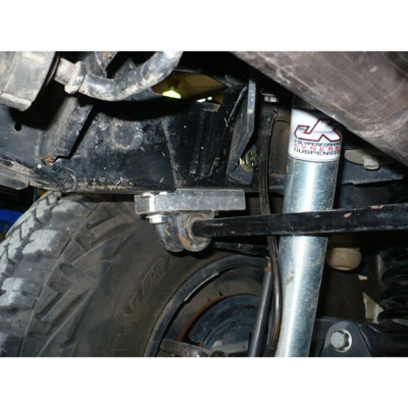 Synergy Mfg Synergy 07-18 Jeep Wrangler JK/JKU Rear Upper Shock Mount/Sway Bar Relocation Bracket