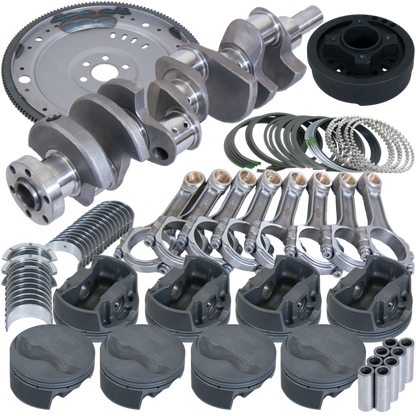 Eagle Ford 302 3.400in Crank 5.400in I-Beam Rods 4.000in Pistons 157 Tooth FP Balanced Assembly