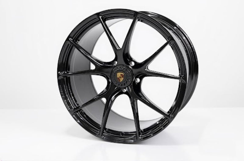 Vossen X Champion RS74 20X12 / ET56 / 5X130 / Gloss Black Wheel / 911 C4 C4S 991.2 Mid Body - Rear