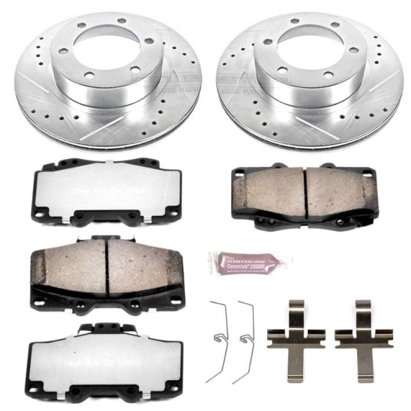 PowerStop Power Stop 95-02 Toyota 4Runner Front Z36 Truck & Tow Brake Kit