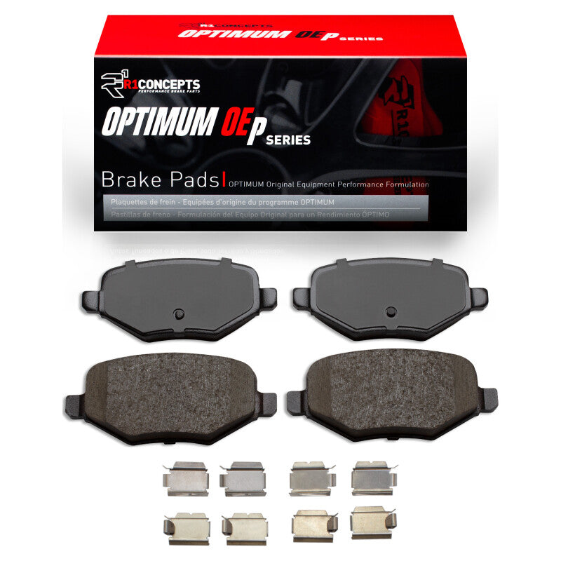 R1 Concepts R1 11-19 Ford Edge Rear Optimum OE Pads & Hardware Kit