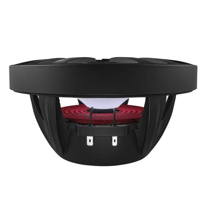 DS18 NXL Series Coaxial Marine Speakers w/ RGB Lights 8in 2-Way 125 Watts RMS 4 ohm Black
