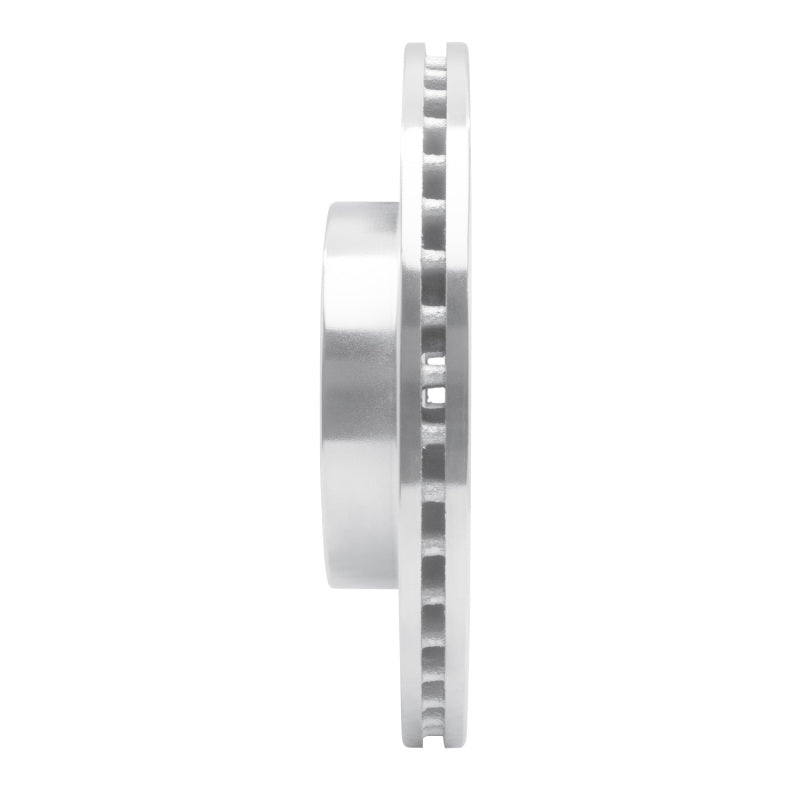 R1 Concepts R1 01-03 Toyota Prius Front Right Drilled & Slotted Silver Brake Rotor