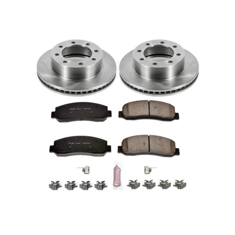PowerStop Power Stop 10-12 Ford F-450 Super Duty Front Autospecialty Brake Kit