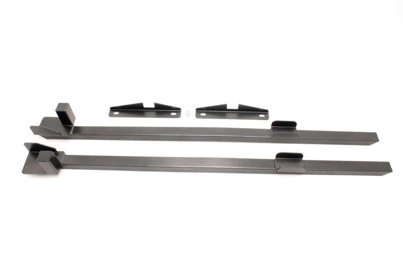 BMR Suspension BMR 79-93 Fox Mustang Weld-On Boxed Subframe Connectors (Outside Frame Exhaust) - Black Hammertone