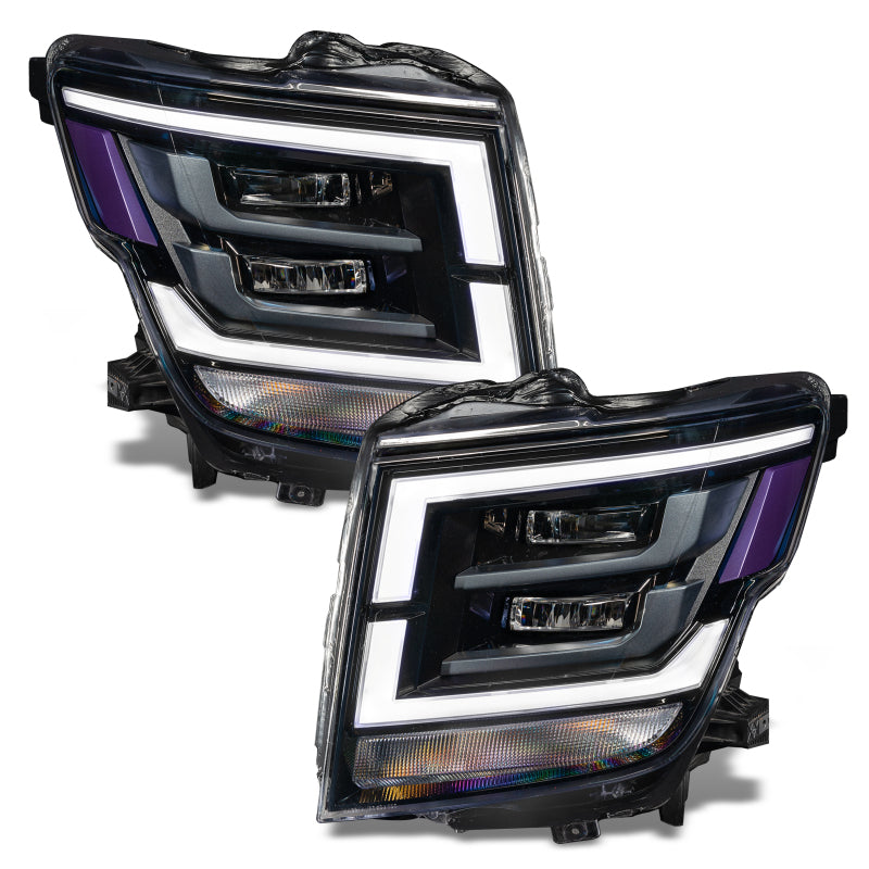 ORACLE Lighting Oracle 21-22 Nissan Titan RGB+W Headlight DRL Upgrade - ColorSHIFT w/ Simple Controller