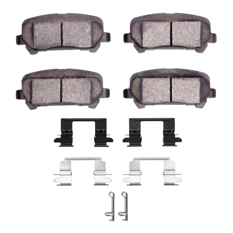 DFC 15-20 Chevrolet Colorado Rear Ultimate Duty Performance Brake Pads and Hardware Kit