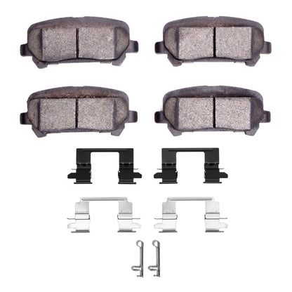 R1 Concepts R1 15-20 Chevrolet Colorado Rear Performance Off-Road/Tow Brake Brake Pads & Hardware Kit