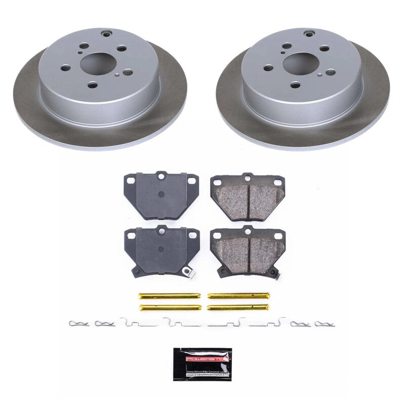 PowerStop Power Stop 03-07 Toyota Matrix Rear Semi-Coated Rotor Kit