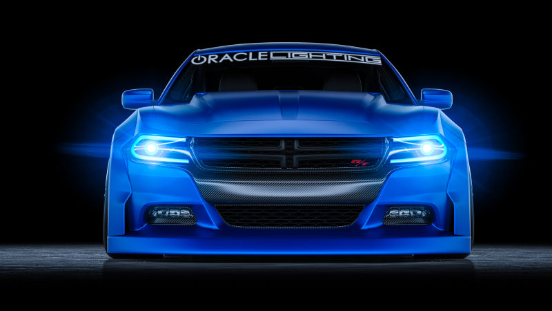 ORACLE Lighting Oracle 15-21 Dodge Charger RGB+W DRL Headlight DRL Upgrade Kit - ColorSHIFT