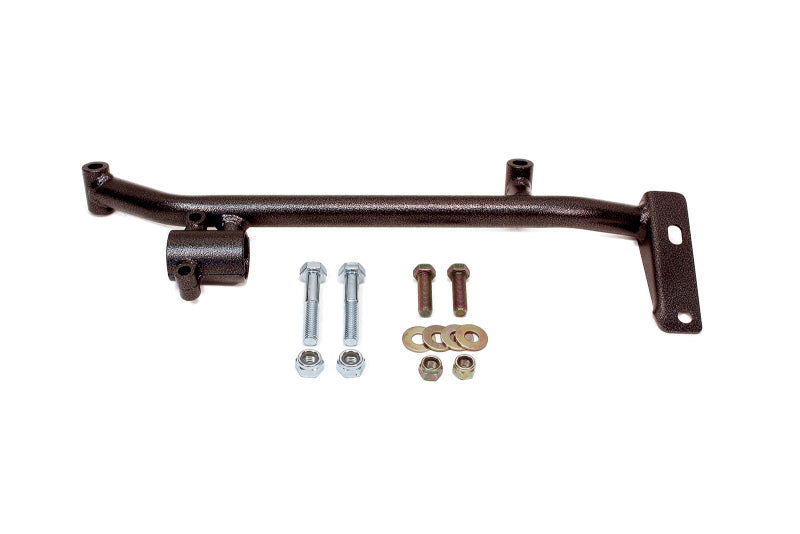BMR Suspension BMR 93-02 F-Body Manual Steering Bracket (For Stock K-Member Only) - Black Hammertone