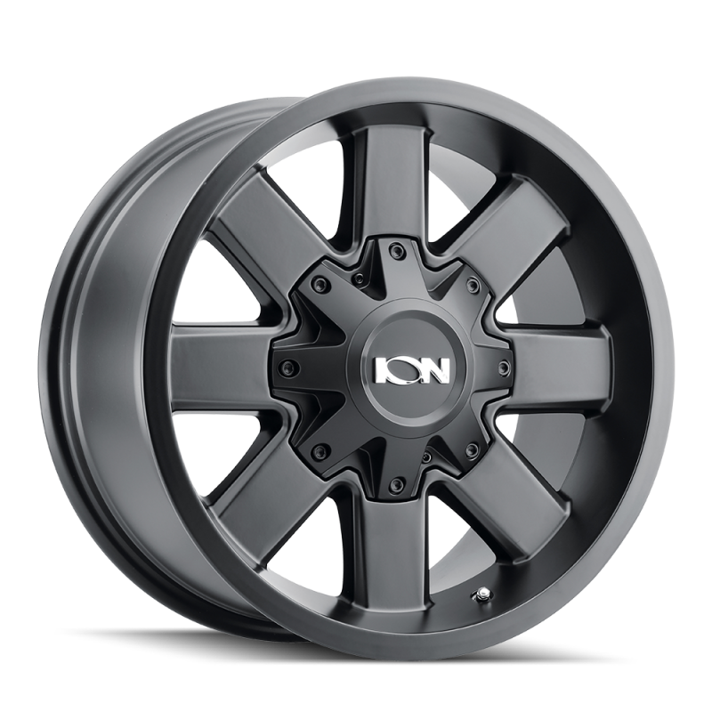 ION Wheels ION 141 18x9 / 8x165.1 BP / 18mm Offset / 125.2mm Hub Satin Black Wheel