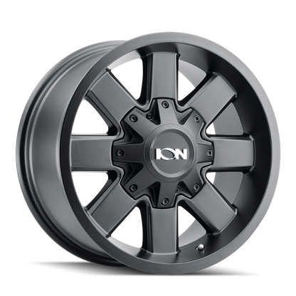 ION Wheels ION 141 18x9 / 8x165.1 BP / 18mm Offset / 125.2mm Hub Satin Black Wheel