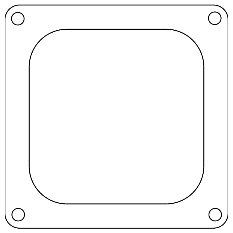 Cometic Gasket Cometic Holley 4500 Dominator .047in Fiber Carburetor Gasket - 4.775in x 4.775in - Open Plenum