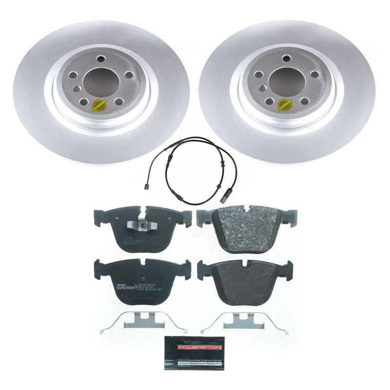PowerStop Power Stop 11-15 BMW 750Li Rear Euro-Stop Brake Kit