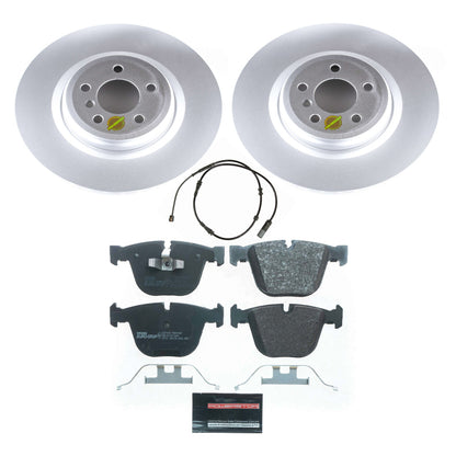 PowerStop Power Stop 11-15 BMW 750Li Rear Euro-Stop Brake Kit