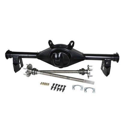Ridetech 64-72 Chevrolet Chevelle Ford 9in Rear Axle Housing Kit - Satin Black (Narrowed)