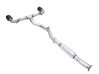 AWE Tuning Subaru BRZ / Toyota GR86 / Toyota 86 Track Edition Cat-Back Exhaust- Diamond Black Tips