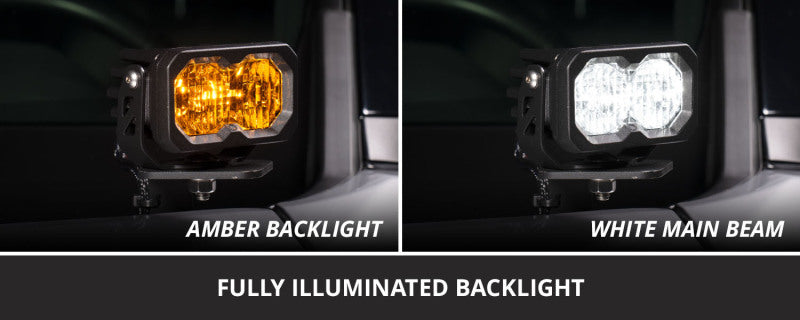 Diode Dynamics 19-25 Toyota RAV4 Stage Series Ditch Light Bracket Kit