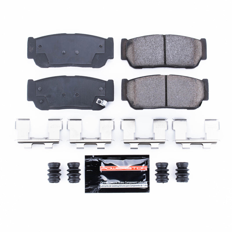 PowerStop Power Stop 2007 Hyundai Entourage Rear Z23 Evolution Sport Brake Pads w/Hardware