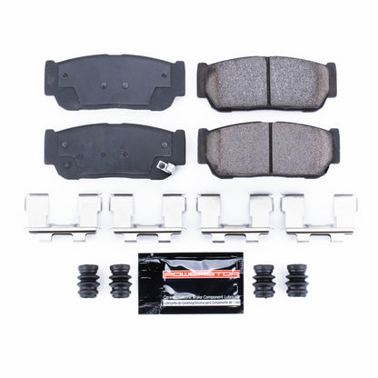PowerStop Power Stop 2007 Hyundai Entourage Rear Z23 Evolution Sport Brake Pads w/Hardware