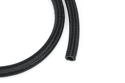 DeatschWerks 8AN Black Nylon Braided CPE Hose 3 Feet