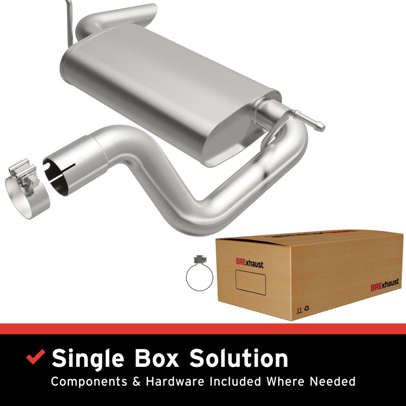 Magnaflow BRExhaust 18-25 Jeep Wrangler 2.0L Direct-Fit Replacement Rear Muffler Kit