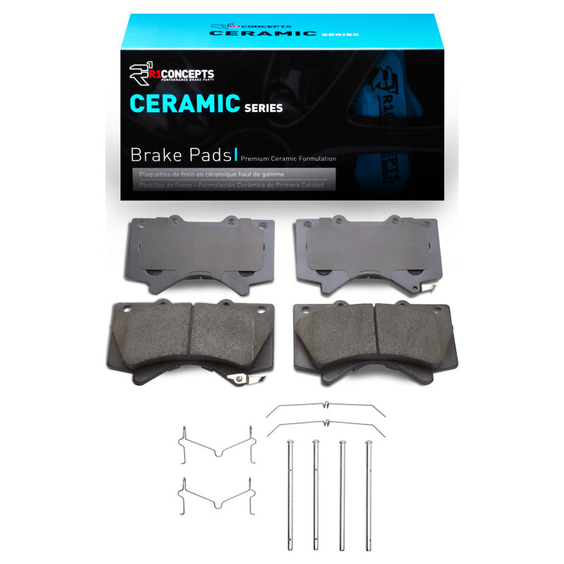 R1 Concepts R1 2007-2022 Lexus LX570 Front R1 Ceramic Pads & Hardware Kit