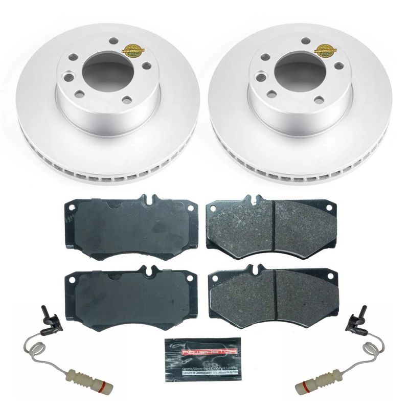PowerStop Power Stop 02-08 Mercedes-Benz G500 Front Euro-Stop Brake Kit