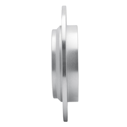 R1 Concepts R1 98-00 Volvo S70 Rear Left Drilled & Slotted Silver Brake Rotor