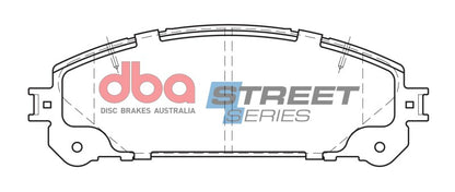 DBA 15-18 Lexus NX200t Street Series Front Brake Pads