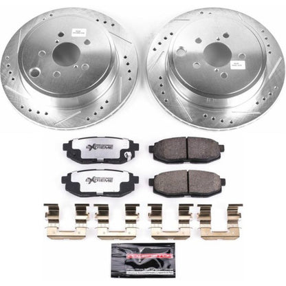 PowerStop Power Stop 13-16 Scion FR-S Rear Z26 Street Warrior Brake Kit