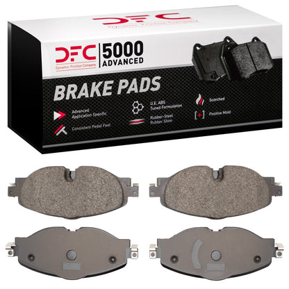 DFC 15-25 Audi A3 Sportback E-TRON Front 5000 Advanced Ceramic Brake Pads