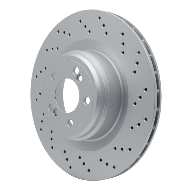 DFC 15-19 BMW X6 Right Rear Drilled GeoSPEC Coated Rotor