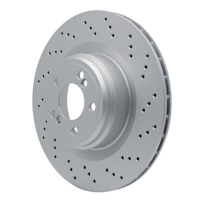 DFC 15-19 BMW X6 Right Rear Drilled GeoSPEC Coated Rotor